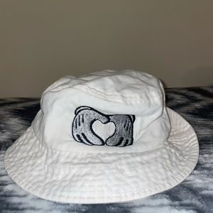 Mickey Mouse Heart Hands Bucket Hat